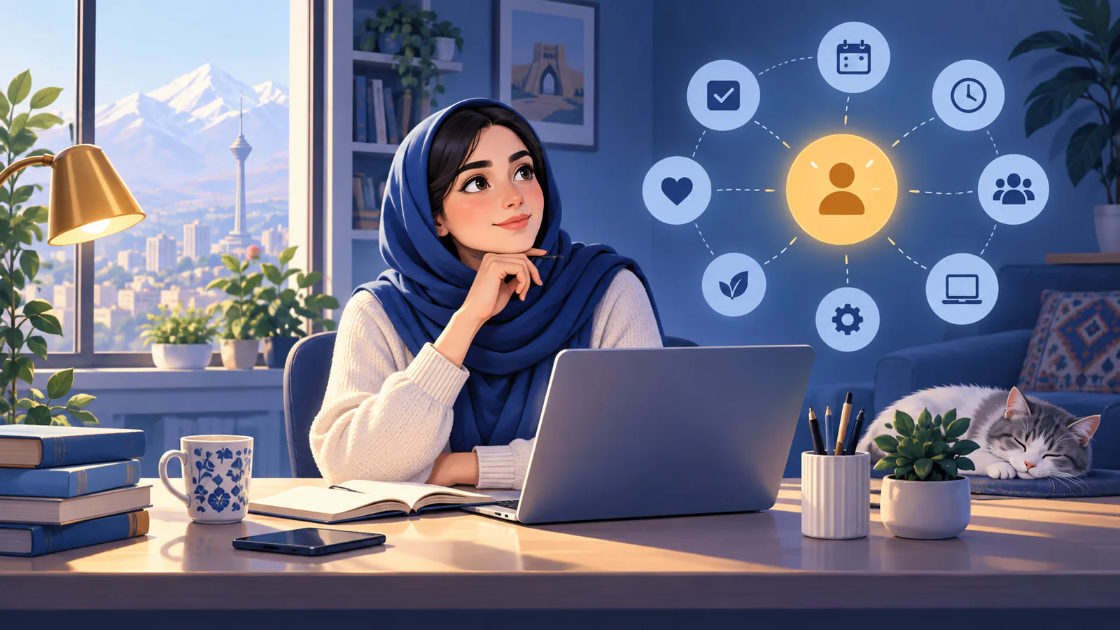 نمای کلی بهترین اپلیکیشن برنامه ریزی فارسی
