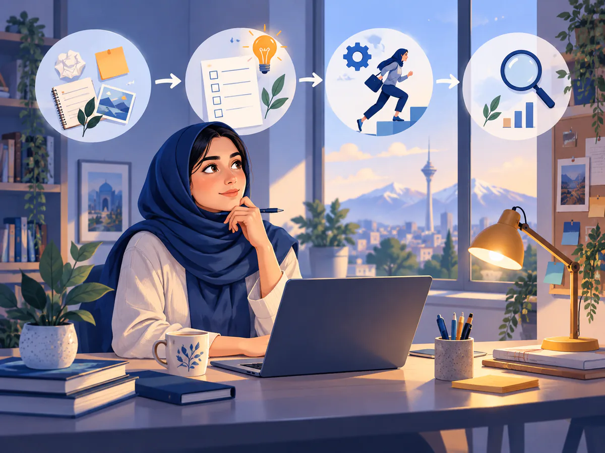 مسیر عملی اجرای بهترین اپلیکیشن برنامه ریزی فارسی