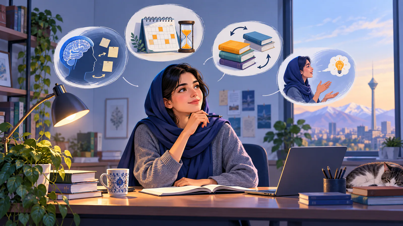 نمای کلی بهترین روش مطالعه