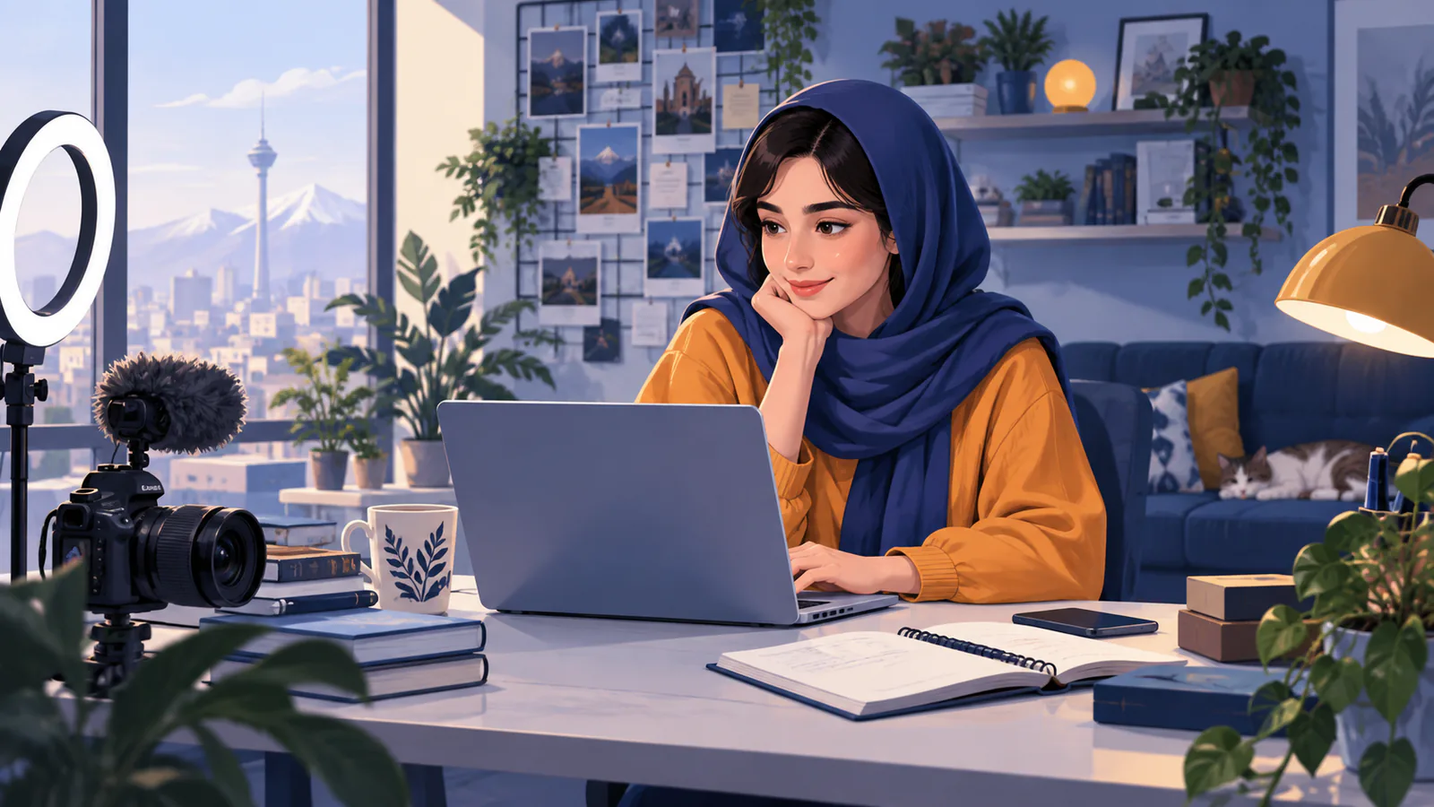 نمای کلی نمونه بوم کسب و کار