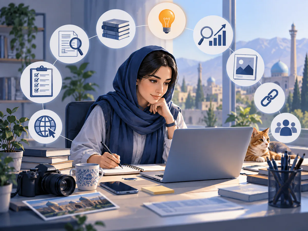مفهوم ها و اجزای اصلی چک لیست انتشار محتوا مفهوم ها و اجزای اصلی چک لیست انتشار محتوا