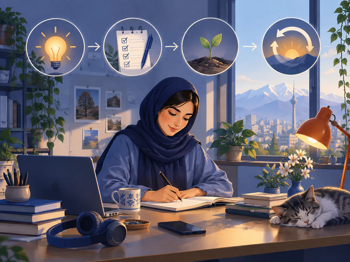مسیر عملی اجرای روتین روزانه چیست مسیر عملی اجرای روتین روزانه چیست