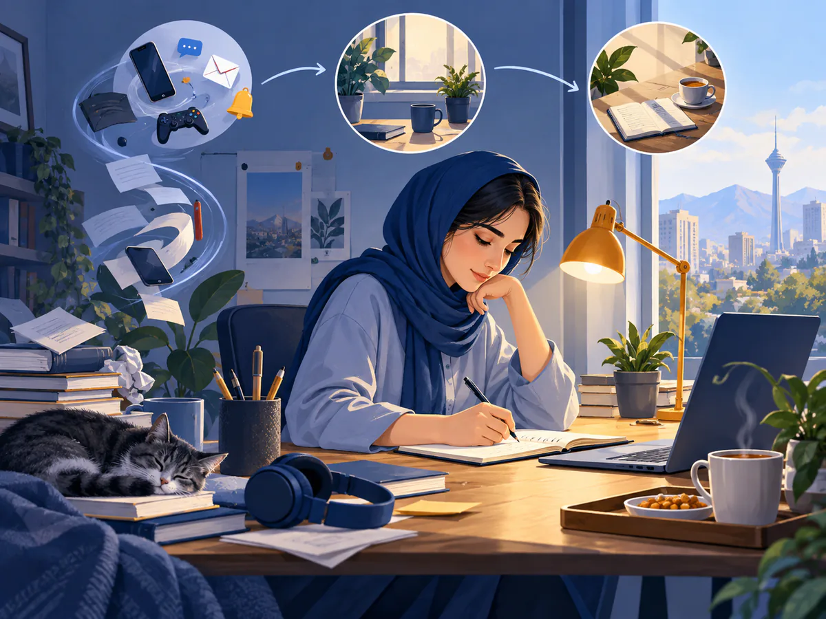 مسیر عملی اجرای چگونه تمرکز کنیم