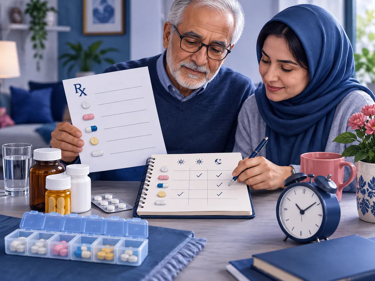مفهوم ها و اجزای اصلی برنامه یادآوری مصرف دارو