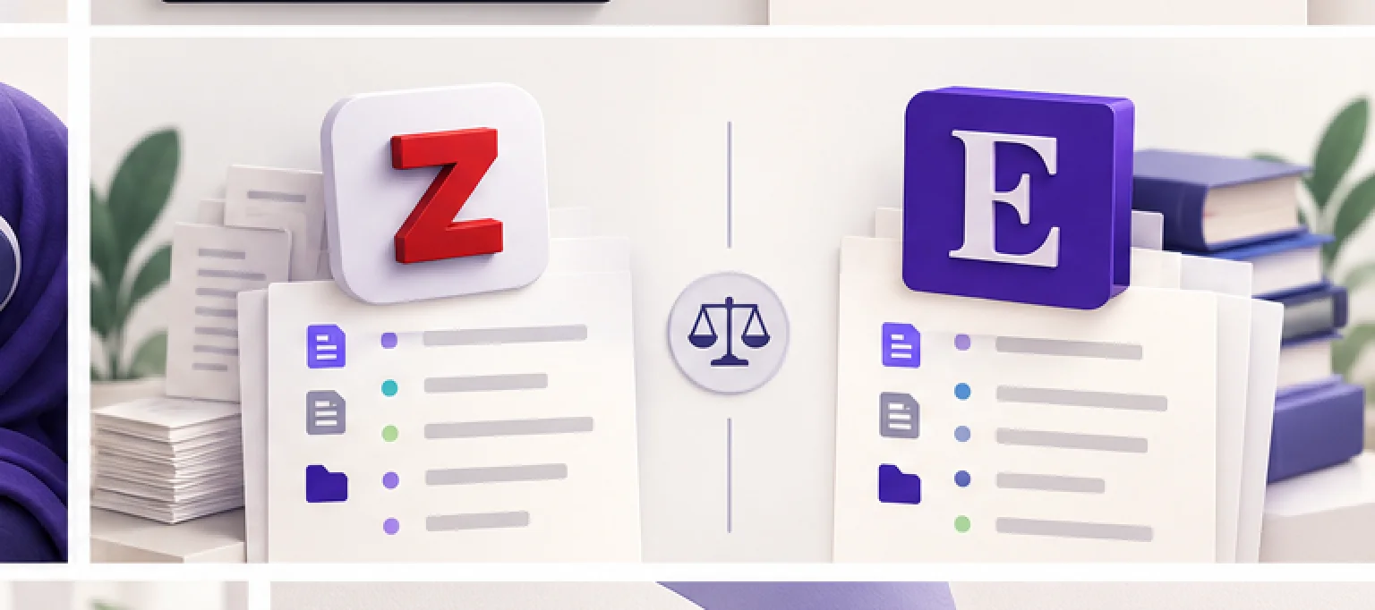 تصویر مفهومی Zotero یا EndNote؟ مقایسه مدیریت منابع و رفرنس‌دهی برای پایان‌نامه